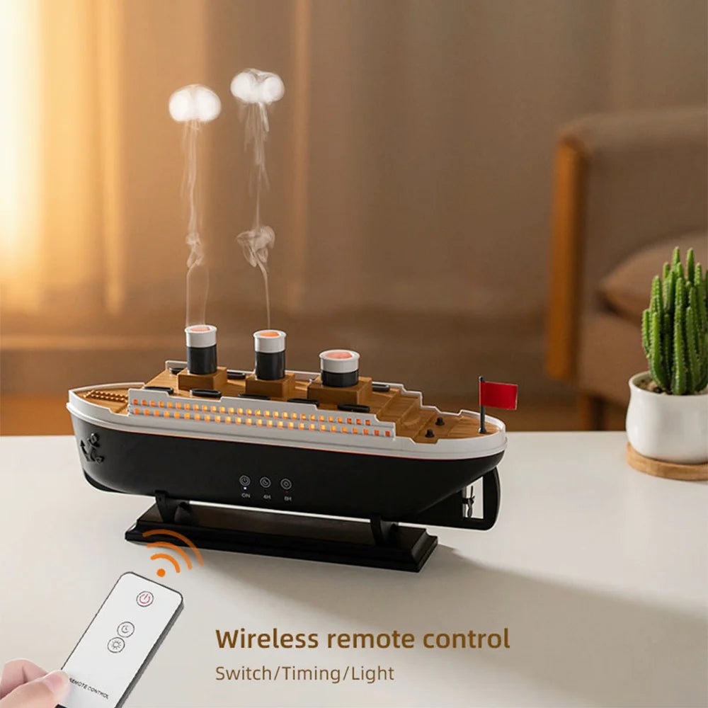 Titanic Ship Air Humidifier & Aroma Diffuser