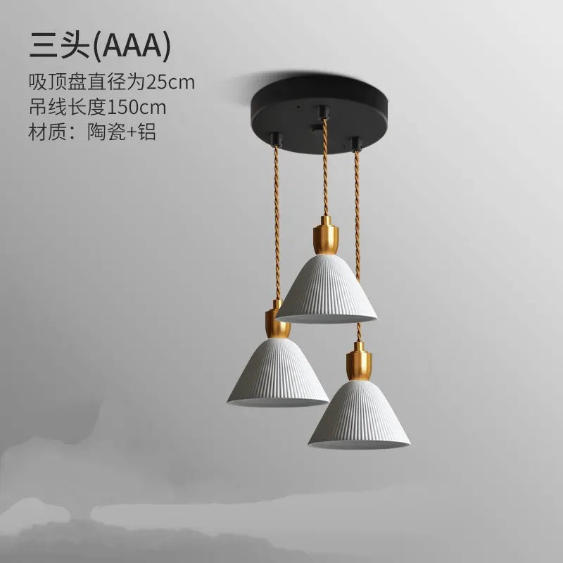 Nordic Ceramic LED Pendant Light