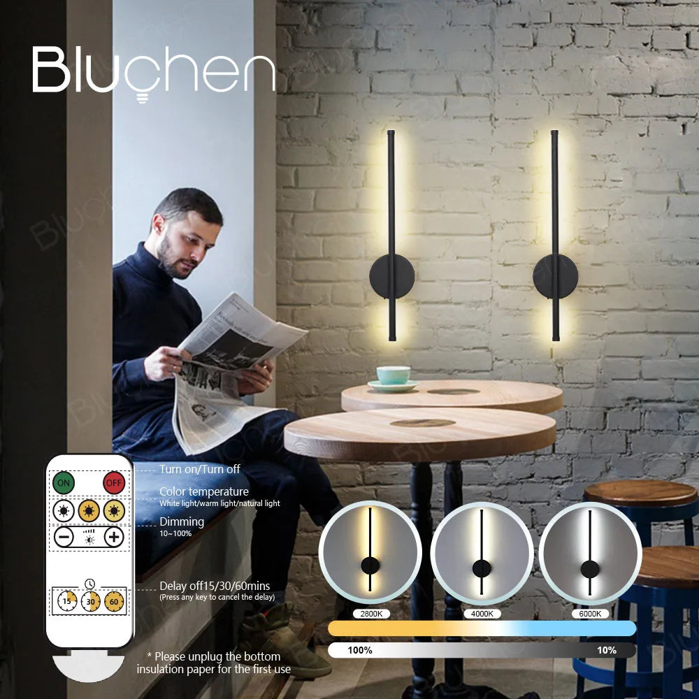 Rechargeable Wireless LED Wall Lamp
