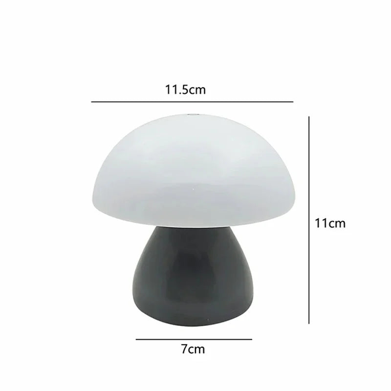 Rechargeable Mushroom LED Table Lamp