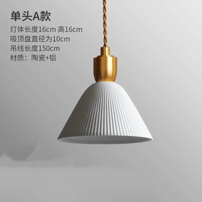 Nordic Ceramic LED Pendant Light