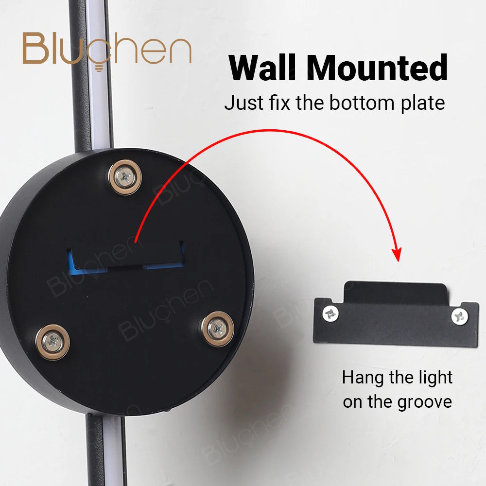 Rechargeable Wireless LED Wall Lamp