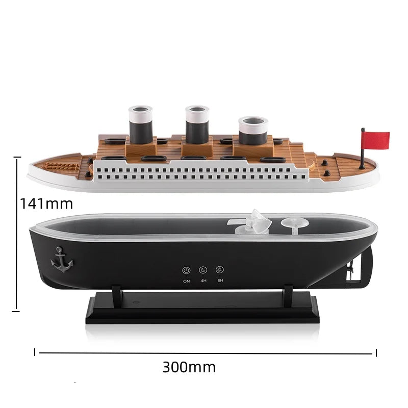 Titanic Ship Air Humidifier & Aroma Diffuser