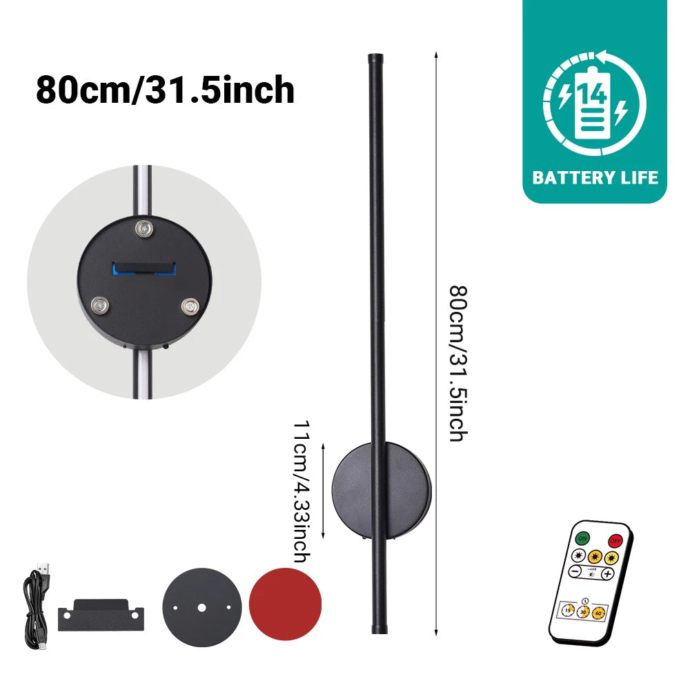 Rechargeable Wireless LED Wall Lamp