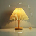 Pleated Table Lamp LED Small USB Charging Night Lamp Bedroom Desk Decoration Umbrella Bed Head Creative Lighting TL-SZ