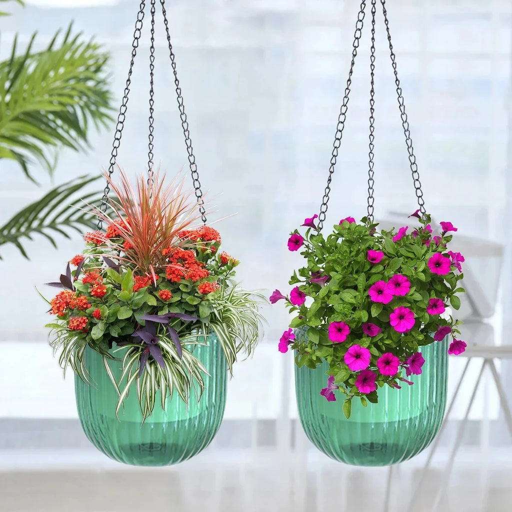 Self-Watering Hanging Planter – 2Pcs